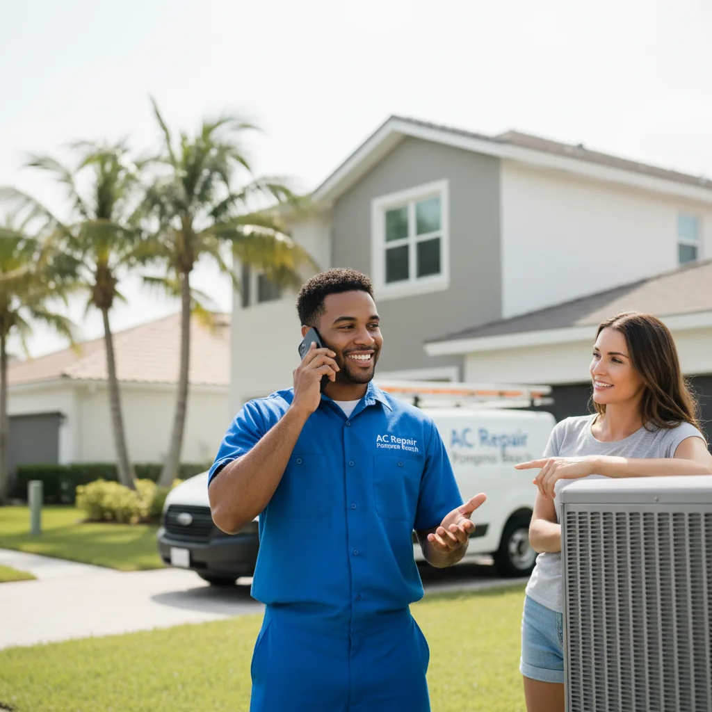 AC Repair Pompano Beach customer support in West View